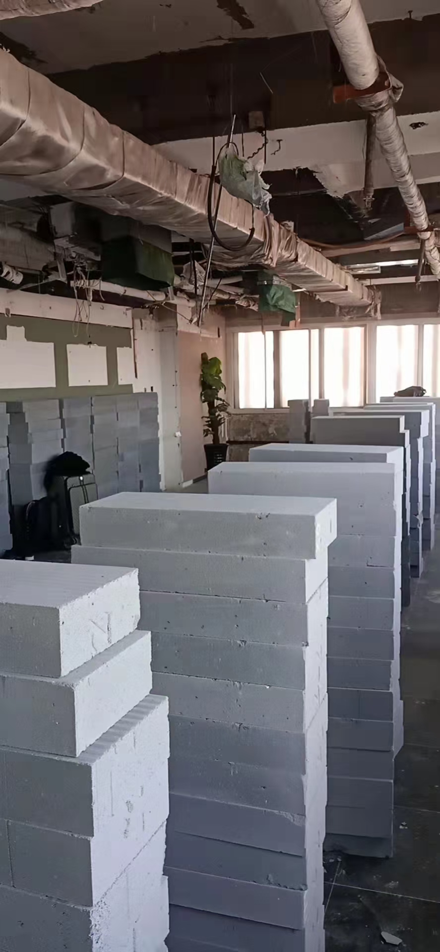 轻质砖隔墙现场参考